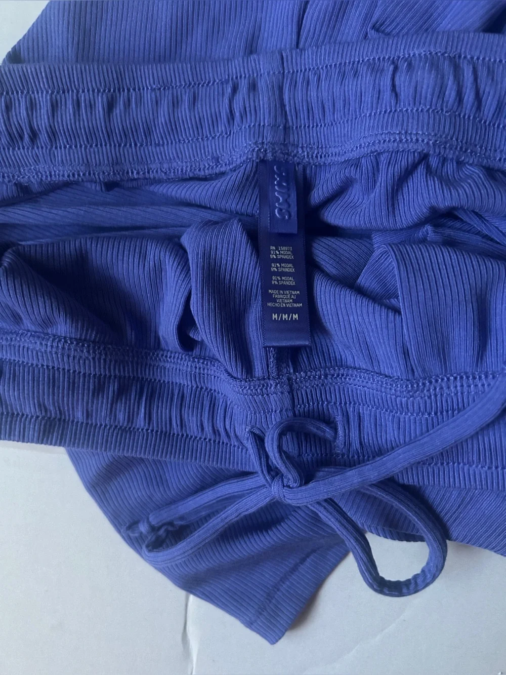 Skims Women’s Ribbed Sleep Lounge Shorts M